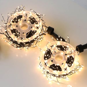 크리스마스트리 전구 지네전구 블랙선웜등 800구(어댑터+리모컨포함)