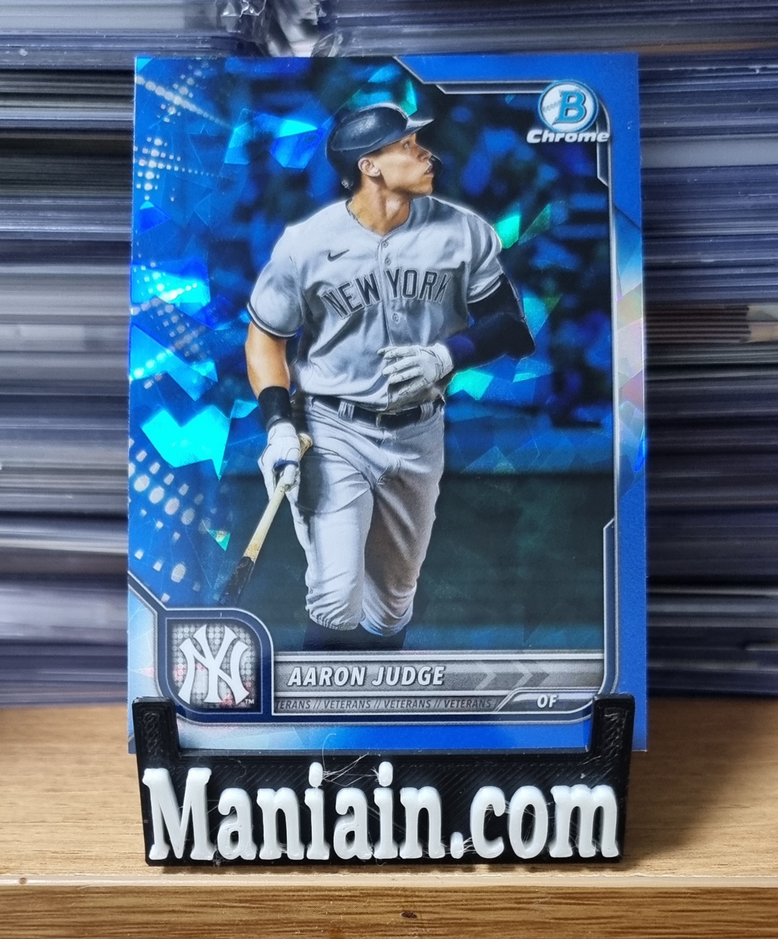 애런 저지 Aaron Judge 2022 Bowman Chrome Sapphire No-90 MLB 야구 카드