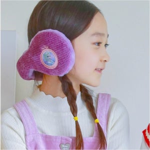 겨울왕국2 벨벳퍼플 접이식 귀마개