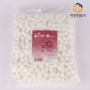 협성 코튼볼 슬라이스볼 소 1호 450g 알콜솜/소독솜/탈지면볼