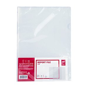 델리 L홀더 파일 A4 E5706 10P 클리어 포켓 화일 문서보관 서류정리