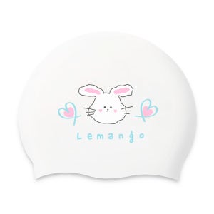 르망고 실리콘 수모 러블리 라펭 Lovely lapin (White)(4194)