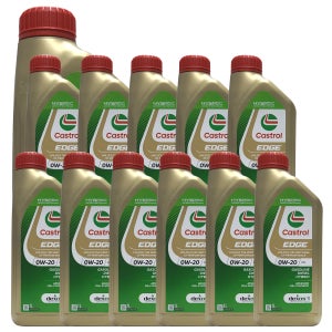 캐스트롤 엣지 하이스펙 C5 0W20 금색 1L x 12개 1박스 가솔린 디젤 하이브리드 100% 합성 엔진오일 MB 229.71 덱소스1 젠3 STJLR.03.5006