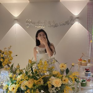 꽃추가/ 강남브라이덜샤워 강남파티룸 베이비샤워 촬영드레스 생일파티