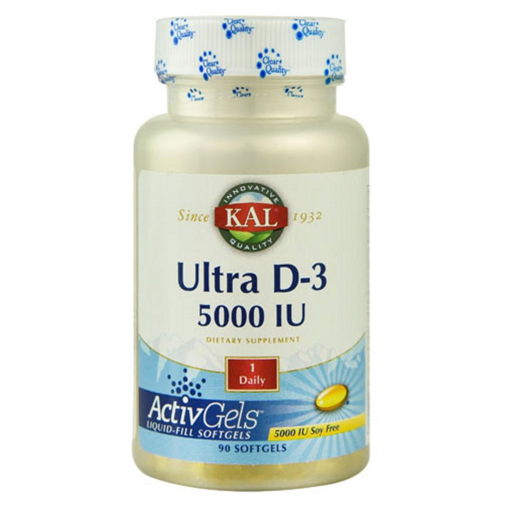 칼 Kal 리퀴드 D3 5000IU <b>울트라</b> 필 90정