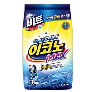 CJ라이온 비트 이코노맥스 리필형 분말 세탁세제 3kg