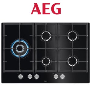 아에게 5구 쿡탑 빌트인 가스레인지 프레임리스 AEG HKB75820NB