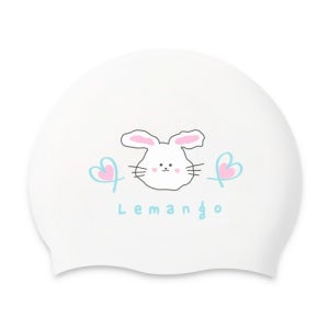 르망고 실리콘 수모 러블리 라펭 Lovely lapin White 4194