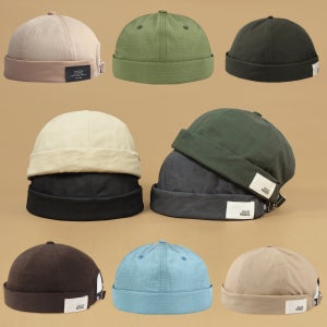 빅사이즈 와치캡 챙없는 골무 모자 창없는 비니모자 대두 비니