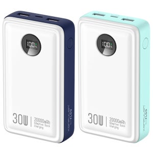 라플루 RPB-30W 20000mAh PD 보조배터리 초고속충전 통풍시트 선풍기조끼 호환