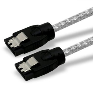 사타3 라운드형 SSD케이블 50CM 락킹 SATA3 커넥터