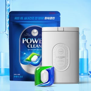 CLA 클라 3in1 캡슐 세탁세제 파워클린 본품 50개입+리필 100개입 프레시오션