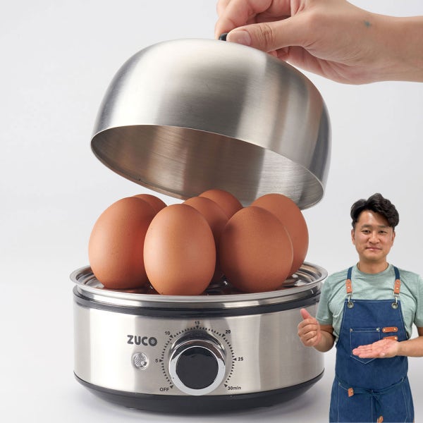 [홈쇼핑] 주코 올스텐계란찜기 멀티쿠커 7구 계란삶는기계 야채찜