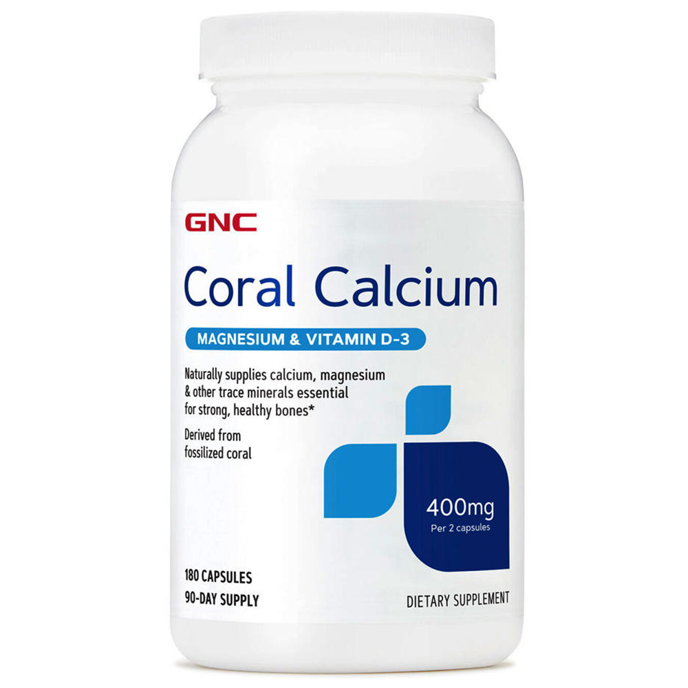 GNC 코랄칼슘 180캡슐 Coral <b>Calcium</b>