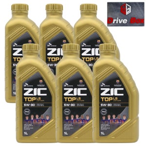 코란도 투리스모 디젤 엔진오일 지크탑 LS 5W30 6L 합성오일