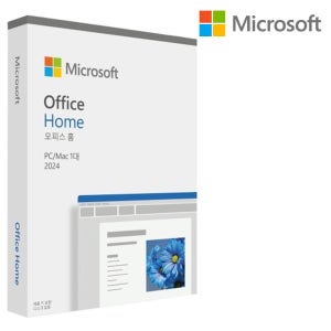 [24시메일/패키지] MS 오피스 2024 홈 Home 영구사용 ESD 제품키 정품 인증점 윈용 맥용 엑셀