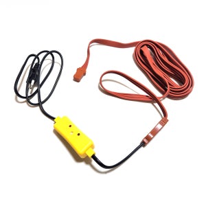 국산 센서형 동파 방지 열선 1-3m 실리콘 히터선 수도 배관 계량기 보일러 한파 대비