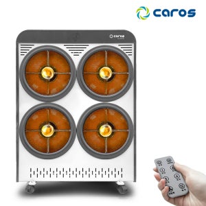캐로스 굿프렌즈 4구 하이라이트 전기 히터 업소용 산업용 사무실 회의실 난로 대형 무소음 난방기