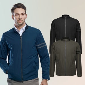 남성 봄 가을 중년 경량 블루종 숏점퍼 남자 캐주얼 집업 잠바 아우터 (M5WJ21)