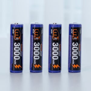 몬스터 18650 배터리 3000mAh 충전용 건전지 팩 보호회로 밧데리(1개)