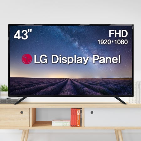 위드라이프 109cm(43인치)TV FHD 모니터겸용 LED 고화질티비 택배배송 자가설치