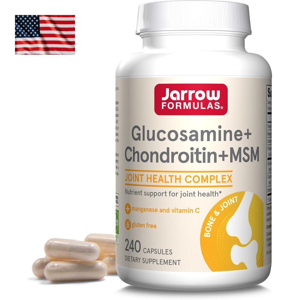 Jarrrow Formulas 자로우 포뮬러스 글루코사민 콘드로이친 240캡슐