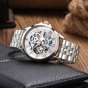 T601M-RSS 토르소 T601M 남자 남성 다이아몬드 명품 오토메틱 메탈 손목 시계