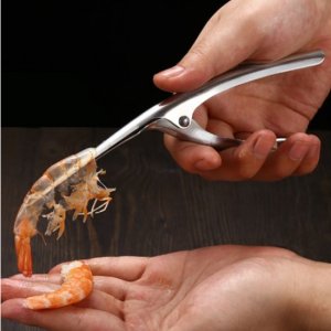 새우 까는 기계 간편한 껍질 내장 손질 가위 제거기 도구