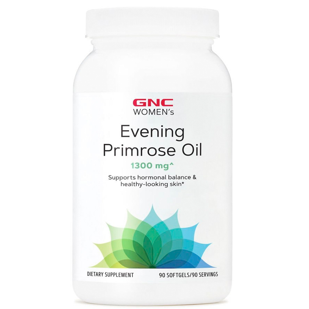 GNC <b>이브닝 프림로즈 오일 1300mg</b> 90정