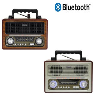 KEMAI 단파라디오 DM-1800BT 블루투스 USB SD 인식 FM AM SW 3밴드 캠핑 레트로 라디오