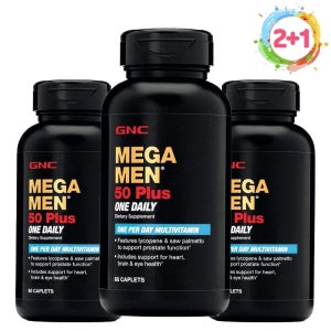 2+1 GNC 메가맨 50플러스 60정