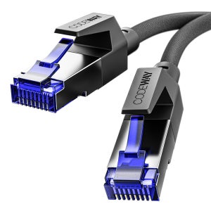 코드웨이 CAT8 게이밍 인터넷 랜선 초고속 랜 케이블 30m, 1개