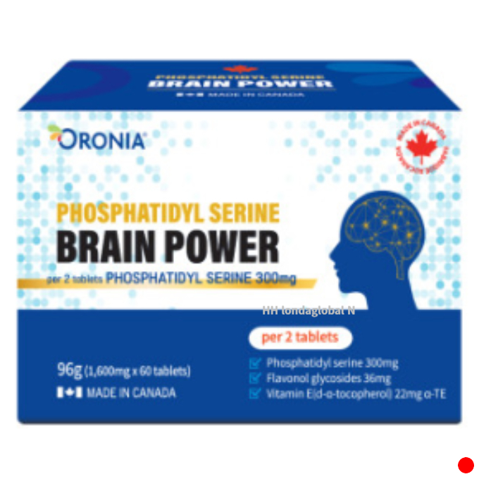 오로니아 포스파티딜세린 <b>브레인 파워</b> 기억력 60정