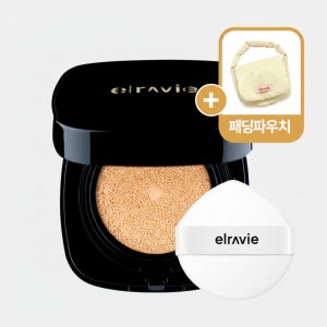 엘라비에 멜라리턴 기미 쿠션 15g SPF50+, PA++++, 21호 블랙에디션