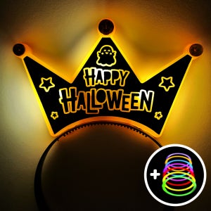 할로윈 LED 머리띠 왕관 제작 야광 용품 제작상품 이벤트 재롱잔치 응원봉