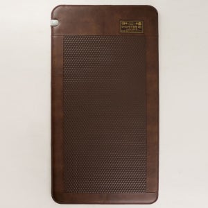 한일의료기 탄소매트 전기매트 온열매트 바닥 침대 겸용 전자파없는 싱글 좌우분리 브라운육각