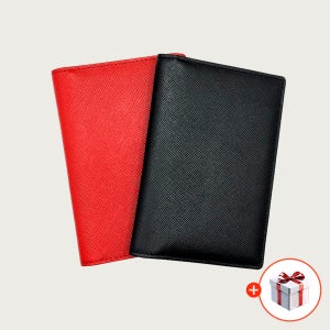 성현우피치 천연소가죽 여권지갑 A 이니셜각인 여행용품