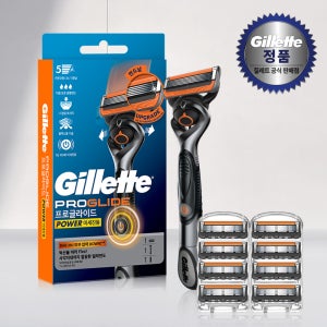질레트 2024 프로글라이드 파워 핸들1입 + 면도날9입