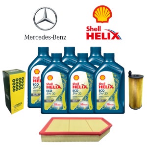 벤츠 A클래스 A220 A250 엔진오일 교환세트 6리터 (19-25년식) W177