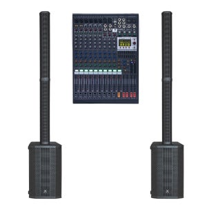 MYFIX 믹서 BKG-120 밴드 공연 컬럼스피커 1조 STAGE3