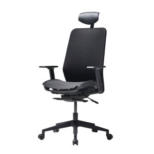 듀오백 Q1 에어로 Q1-Airo 사무용의자 / 블랙프레임