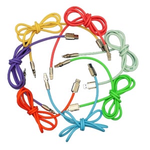 [프로덕트피알] 180도 회전 고속충전케이블 USB type - 애플8핀 블루 케이블 PD 100W 꼬임방지 초고속충전기 1.5m