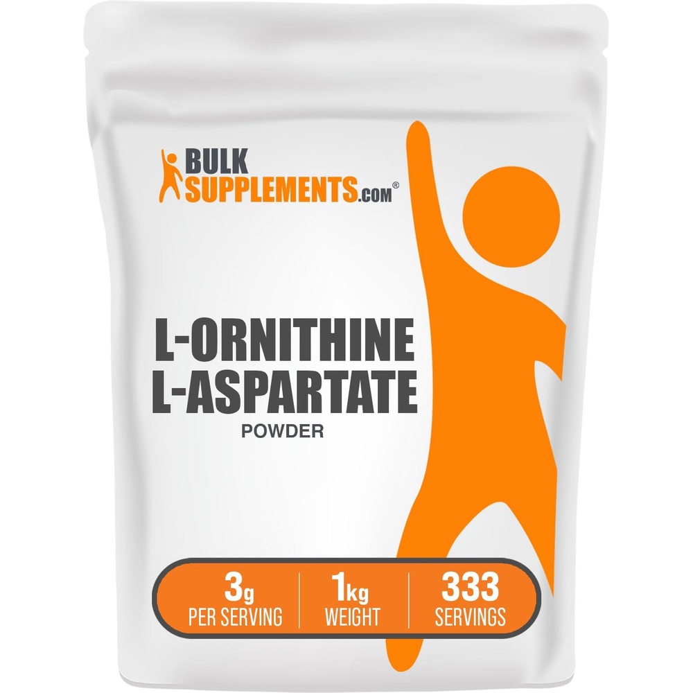 미국 BulkSupplements L-오르니틴 <b>L-아스파르트산</b> 파우더 1kg