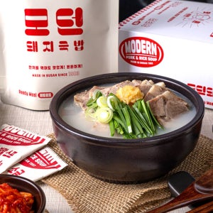 10팩 부산 모던돼지국밥 40년전통 맛집 간편식 밀키트 택배650g 10개