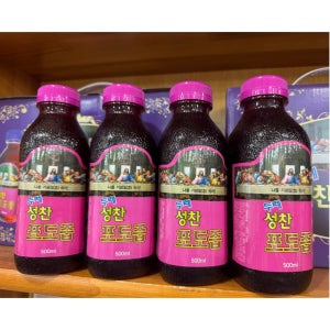 성찬포도즙 500ml 4병 (1박스 4병) 성찬포도주 성찬식