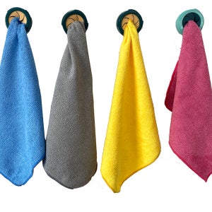 말끄미 극세사 큐빅 주방 세차 요술 업소 카페 행주 손걸레 20x20cm 1매