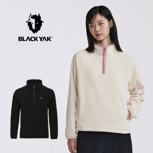 블랙야크 집업티 등산복상의 여성 겨울 등산 긴팔