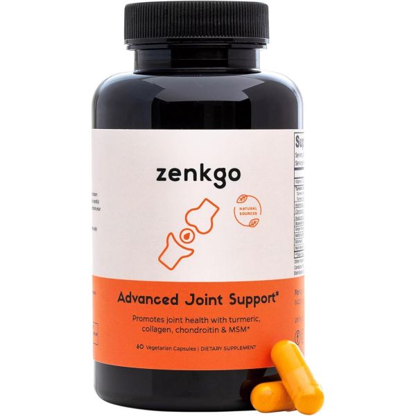 젠코 어드밴스드 보스웰리아 브로멜레인 <b>히알루론산</b> 강황 콜라겐 <b>콘드로이친 설페이트</b> MSM 이동성 편안함