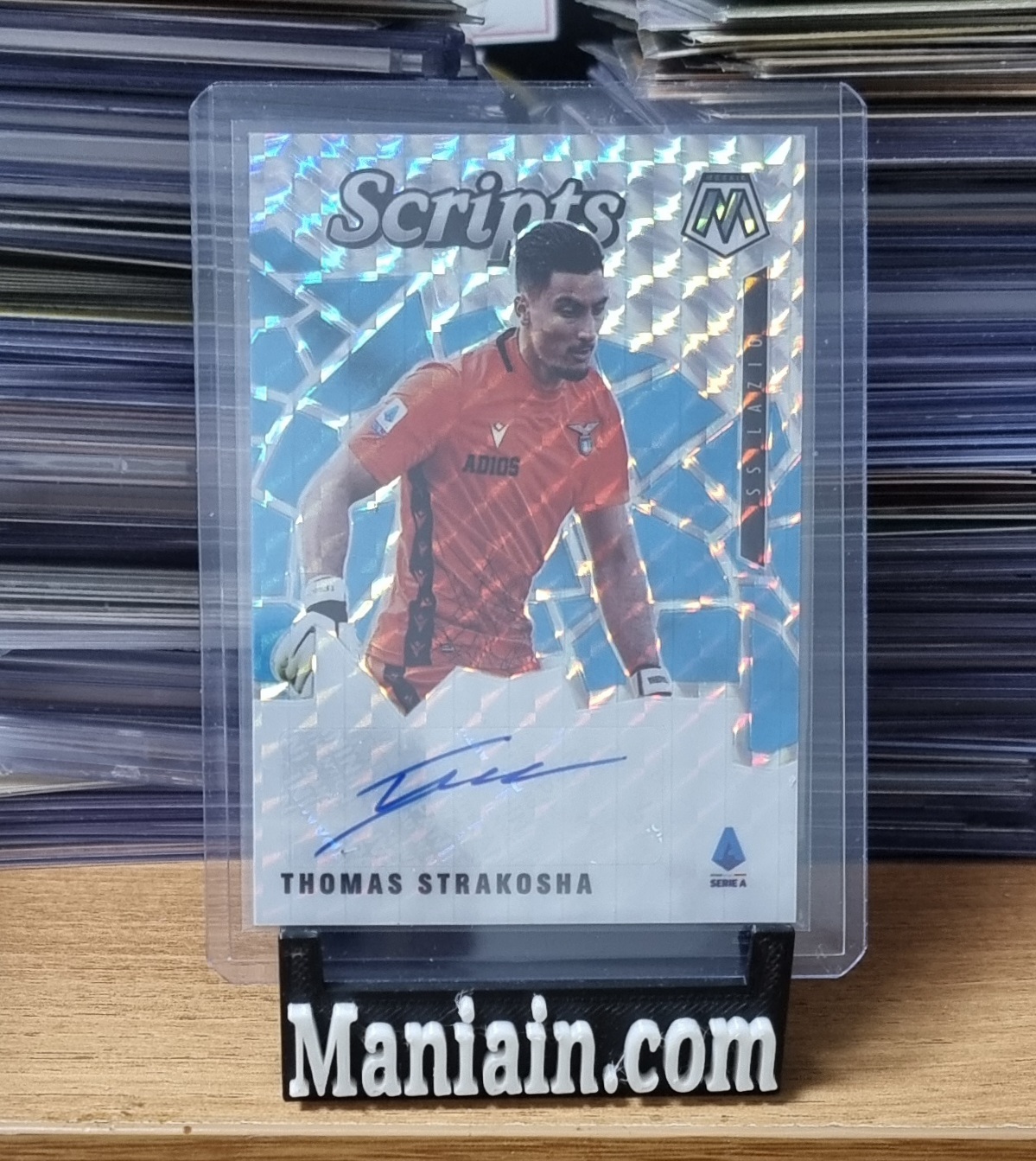 토마스 스트라코샤 오토 친필싸인카드 2020-21 Panini Mosaic Serie A Scripts Thomas Strakosha Auto 축구카드