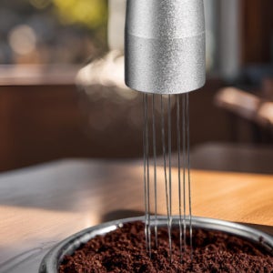 침칠봉 뭉친 커피 가루 채널링 개선 에스프레소 침칠봉